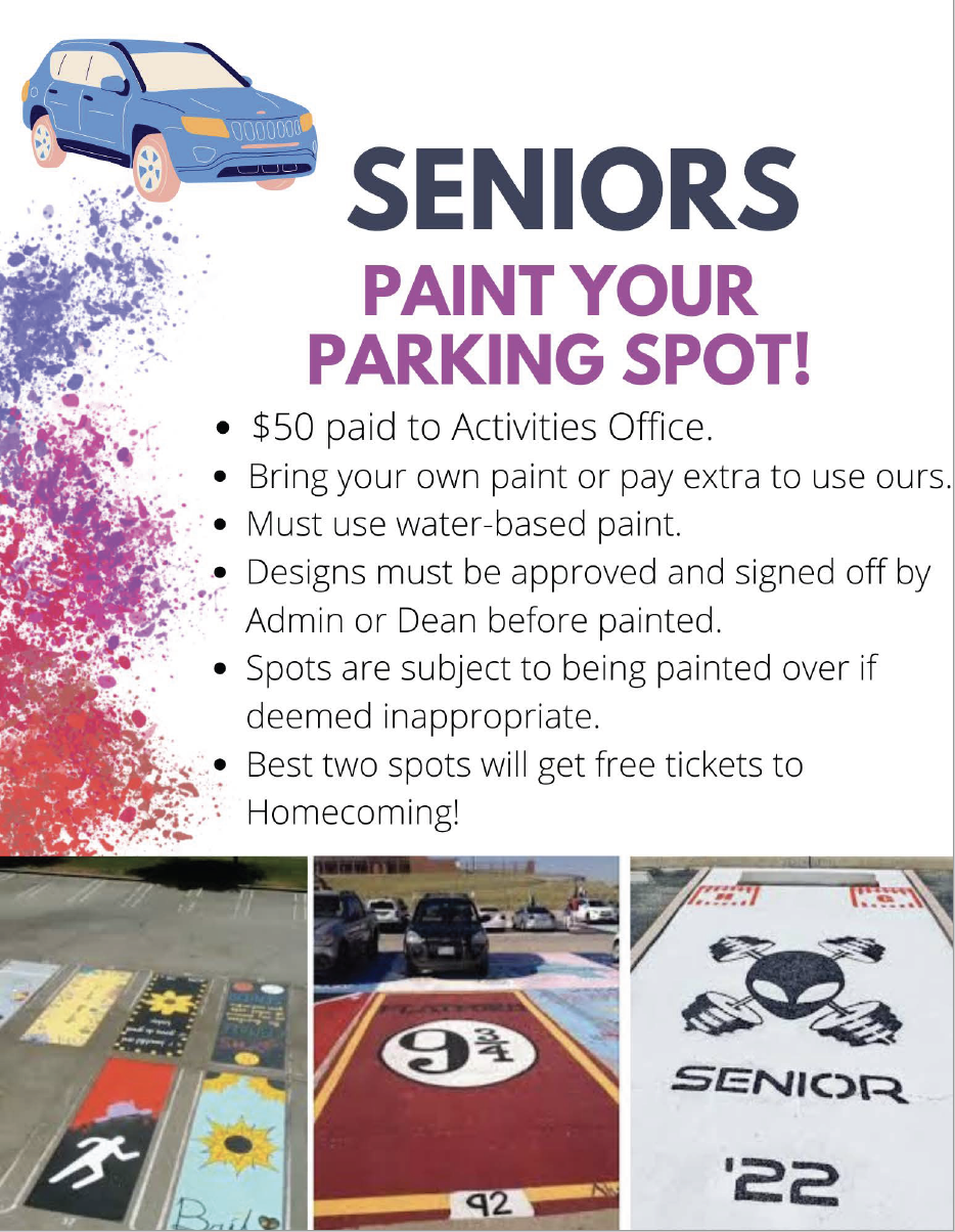 parking spot instructions
